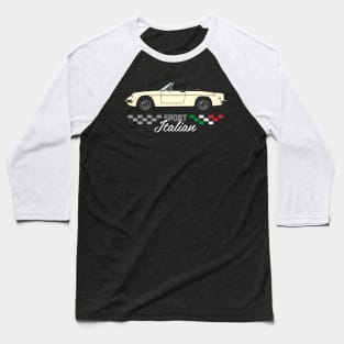 Cream Sport Baseball T-Shirt